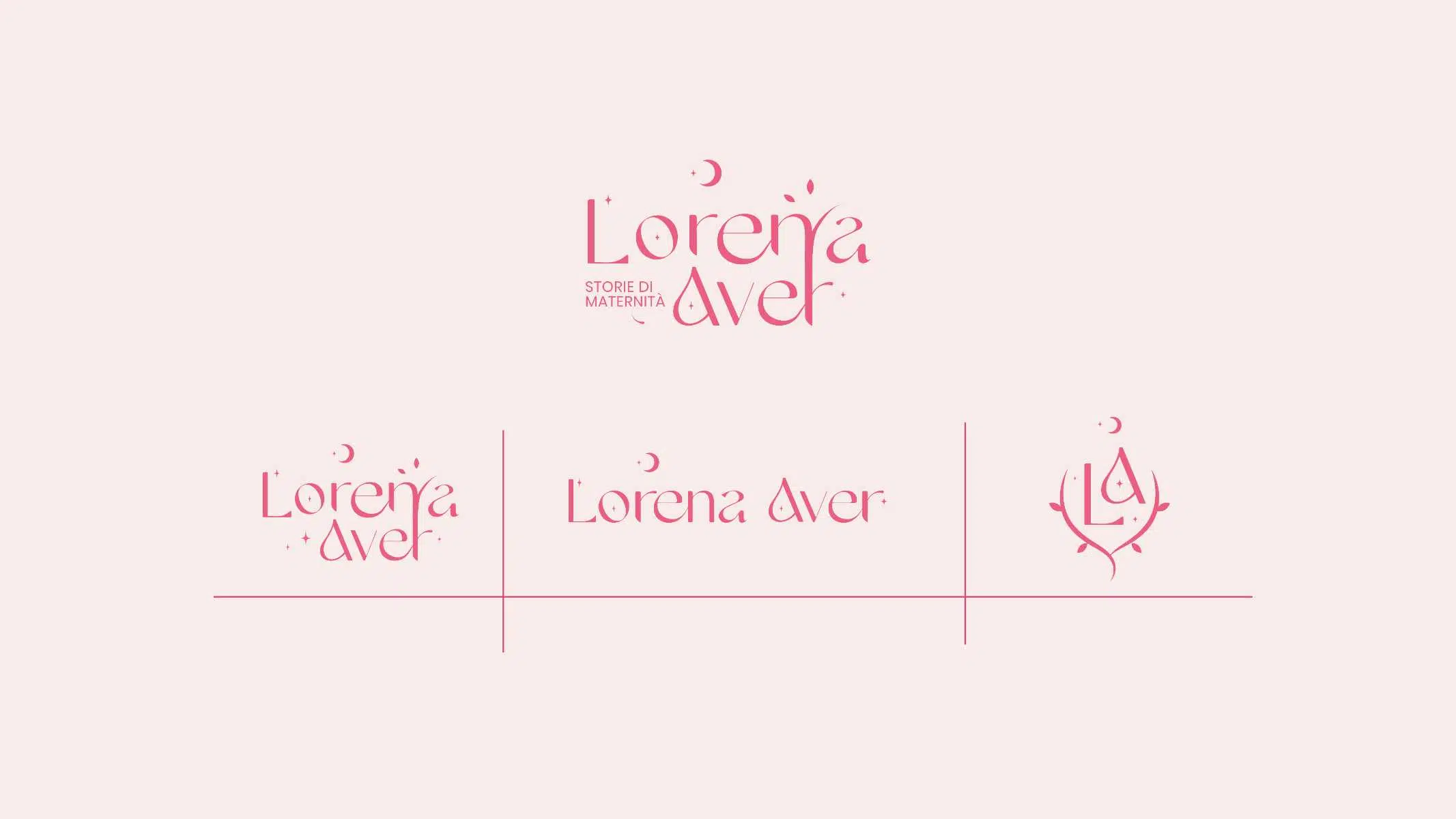 Varianti di logo per Lorena Aver